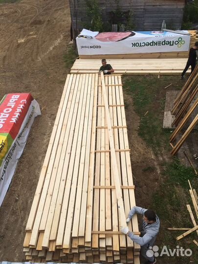 Сухая доска-каркасная/столярная, камерная сушка