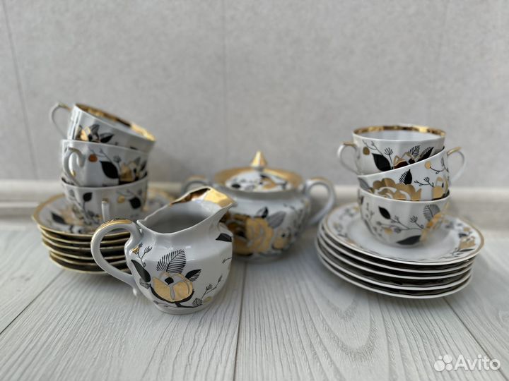 Чайный сервиз вербилки СССР 