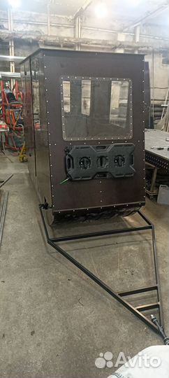 Сани волокуши для снегохода Сварные пнд