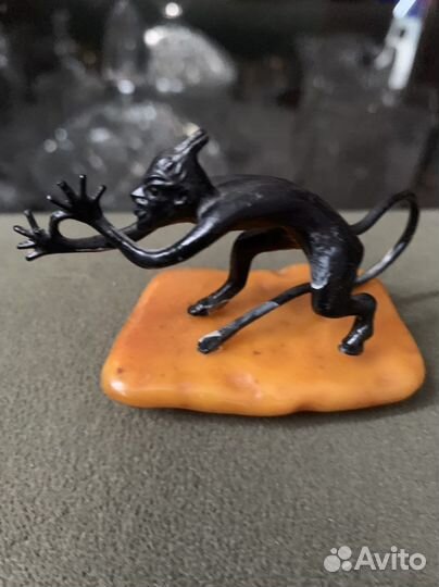 Каслинское литье чертик маленький