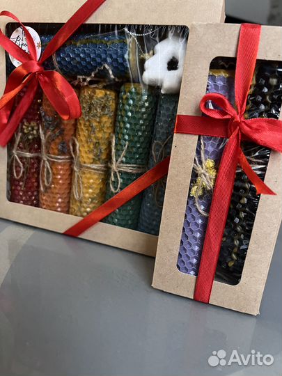 Подарочный набор из свечей