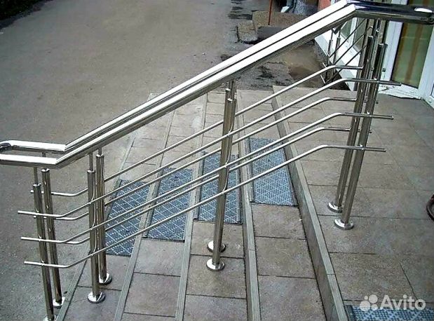 Перила с поручнем пвх