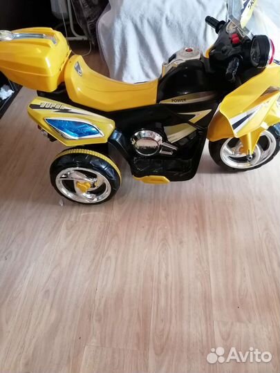 Детский мотоцикл на аккумуляторе бу