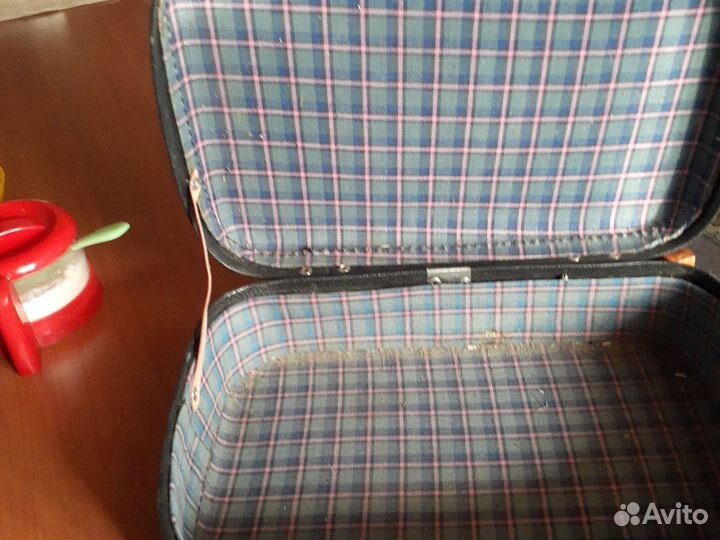 Кожаный чемодан СССР