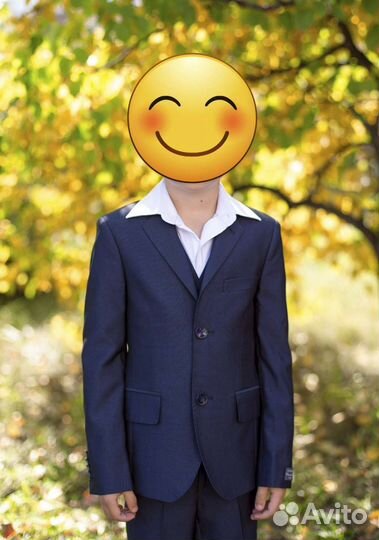 Школьный костюм для мальчика 122