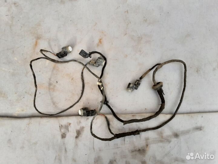 Проводка задних парктроников Ауди А6 А7