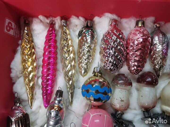 Елочные игрушки СССР