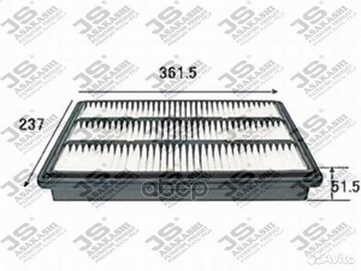 MR404847 Фильтр возд.mitsubishi pajero 3.2D 200