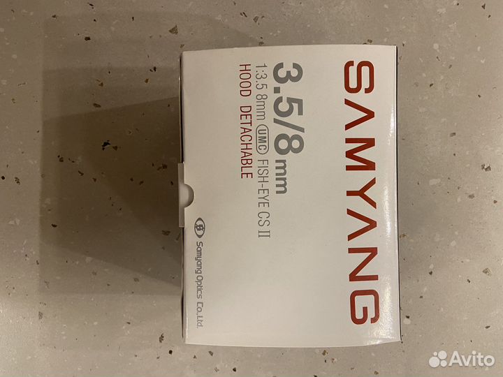 Объектив samyang fish-eye