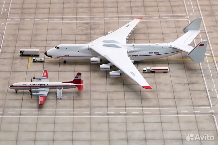 Модель самолёта СССР Ан-225 Мрия, масштаб 1:400, м