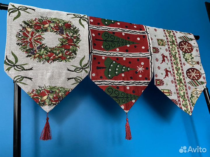 Новогодняя дорожка на стол на Новый год