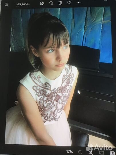 Платье для девочки 116