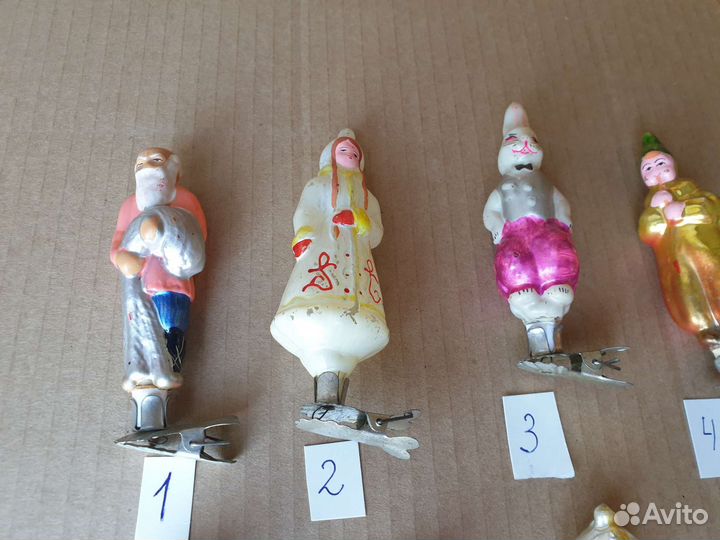 Елочные игрушки СССР