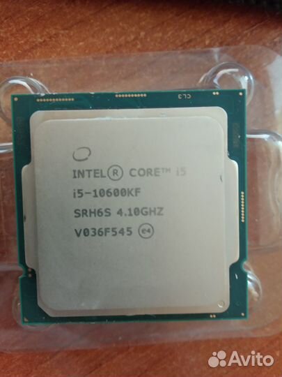 Процессор intel core i5 10600KF