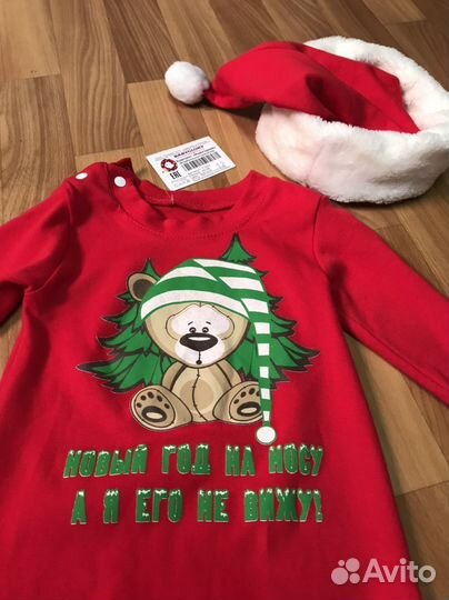 Новогодний костюм р. 74-80