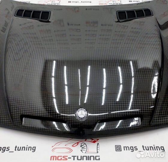 Карбоновый капот Carbonart Mercedes GLE W166 гле
