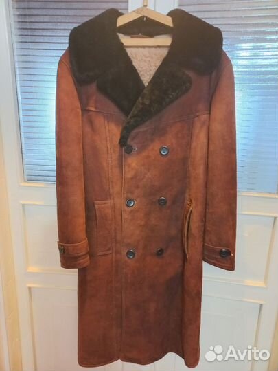 Дубленка мужская натуральная 50-52р новая