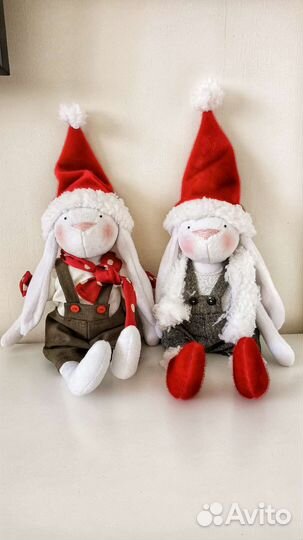 Игрушки ручной работы, оформление интерьера