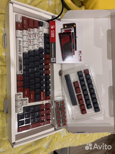 Клавиатура A4Tech Bloody S98 Sports Navy