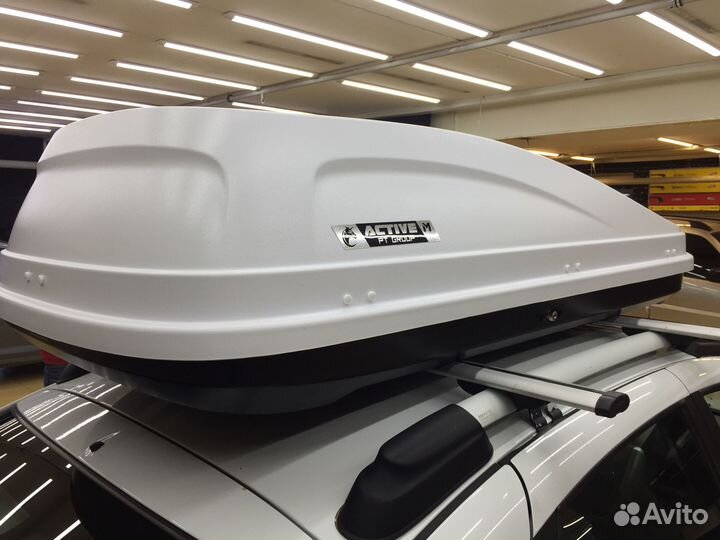 Автобокс Active M на крышу LADA Granta лифтбек