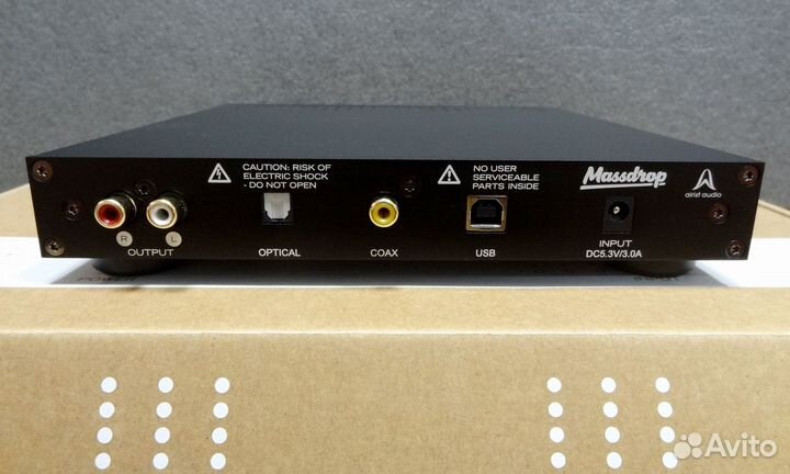 Massdrop x Airist Audio R-2R DAC цап Коробка