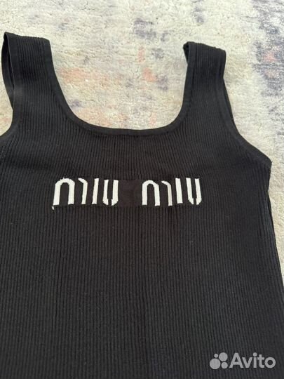 Платье miu miu