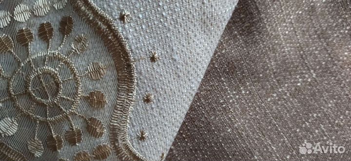 Комплект шторы и тюль