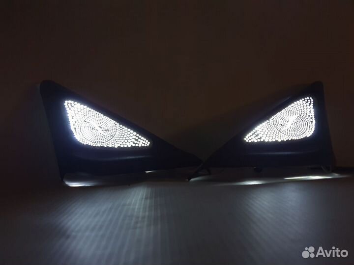 Уголки зеркал Priora с LED подсветкой