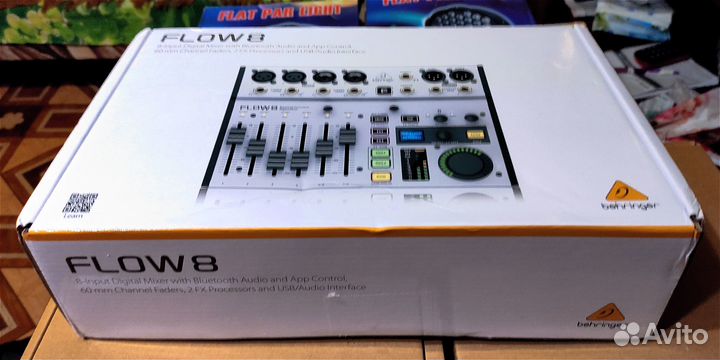 Цифровой пульт Behringer flow 8, оригинал