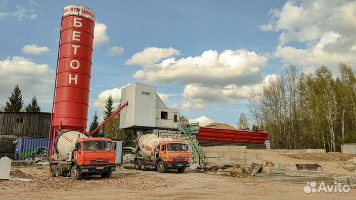 Готовый раствор бетона