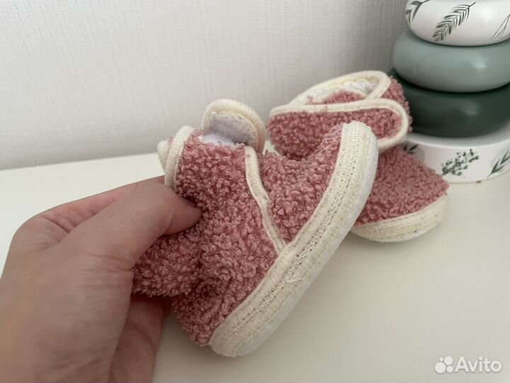 Пинетки детские зимние демисезонные утепленные