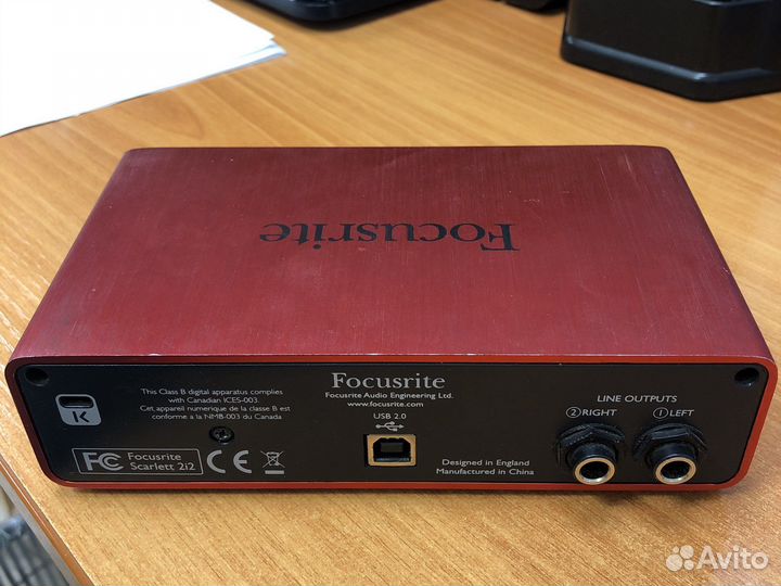 Focusrite scarlett 2i2 1st gen
