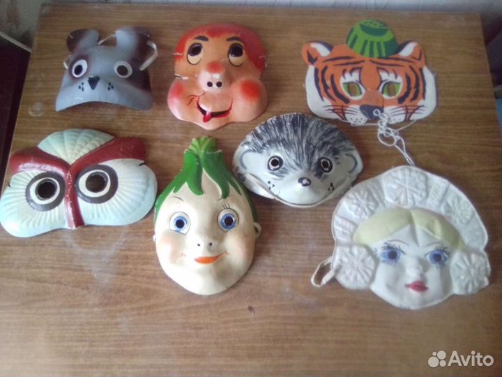 Маски Новогодние СССР