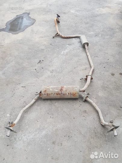 Глушитель на Honda Civic 5D