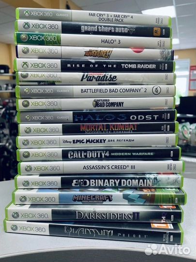 Диски для xbox 360