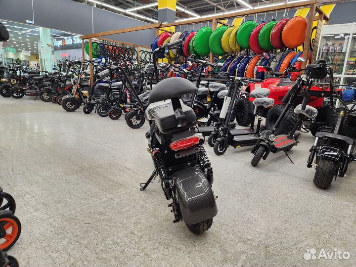 Электросамокат с сиденьем Gt x5 карбон