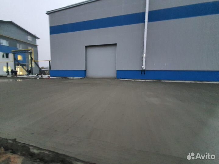 Бетонные полы паркинге