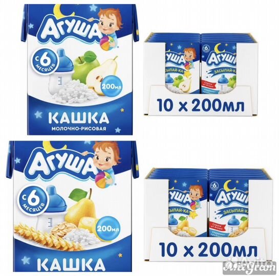 Каши засыпайка Агуша
