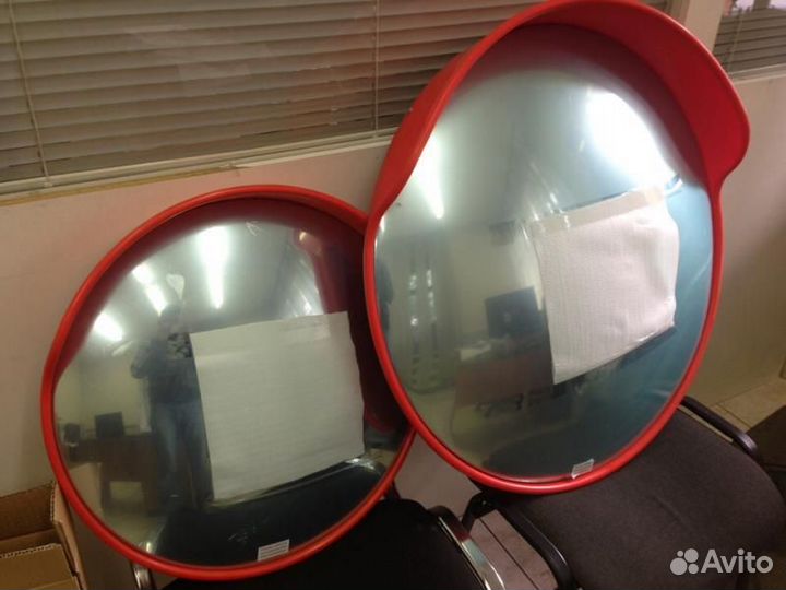Зеркала дорожные с козырьком