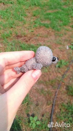 Амигуруми морской котик из бисера