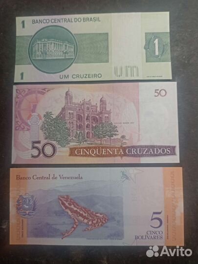 Банкноты стран Америки