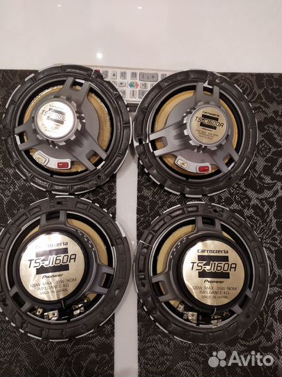 Динамики Carrozzeria TS-1600A+Carrozzeria TS-J160A
