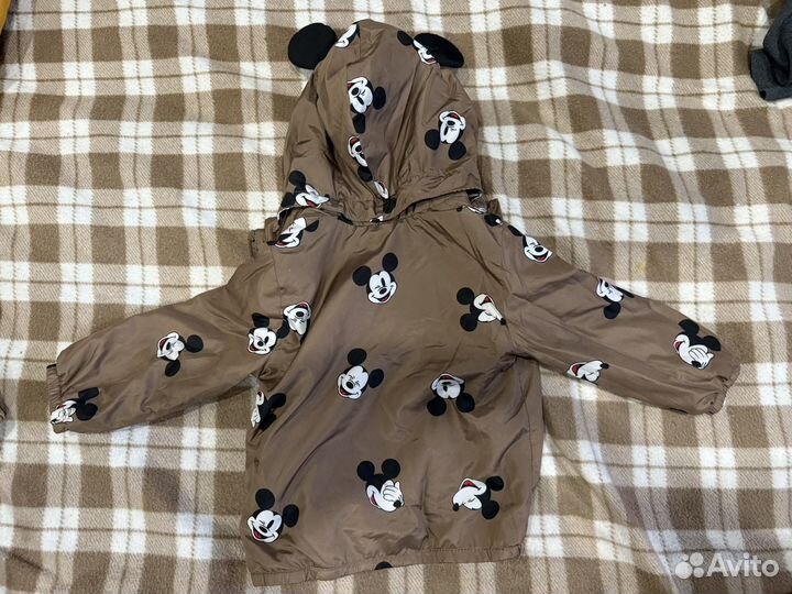 Куртка ветровка hm 86 размер микки макс весна