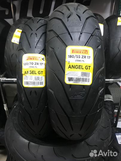 Мотошина Pirelli Angel GT 120/70 ZR17 58W Front