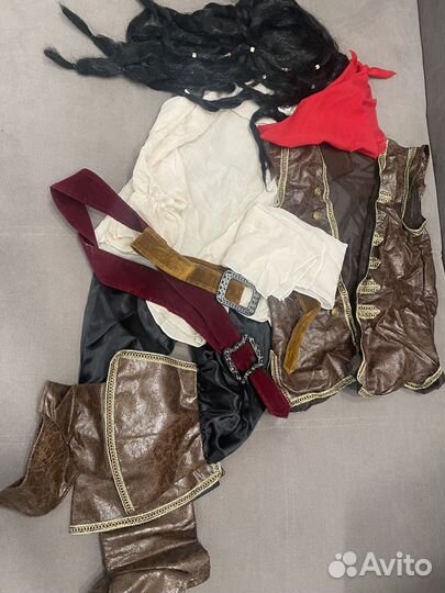 Костюм пирата джека воробья