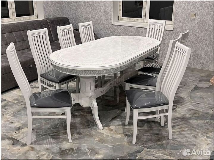 Круглый стол раздвижной