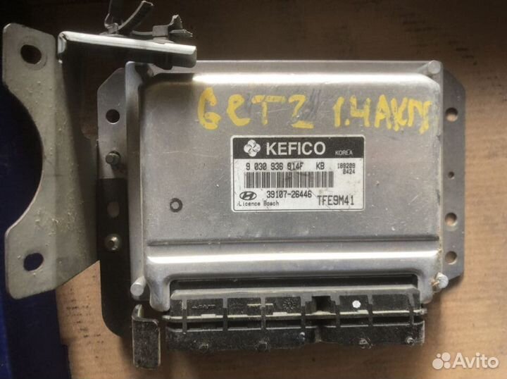 Getz 1.4 АКПП эбу двс