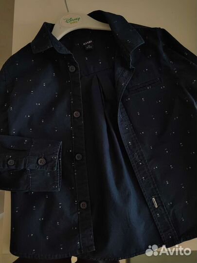 Рубашка для мальчика 104 бренд kiabi оригинал