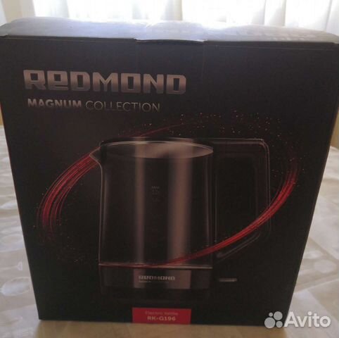 Электрический чайник Redmond RK-G196. Новый