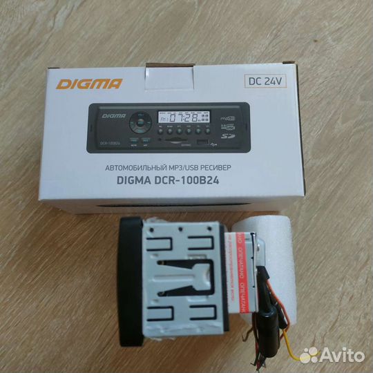 Автомагнитола 24v